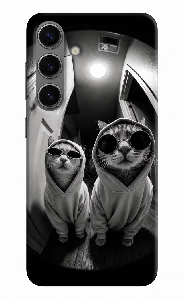 Hood Cats Samsung S24 Hard Case Back Cover by Casekaro