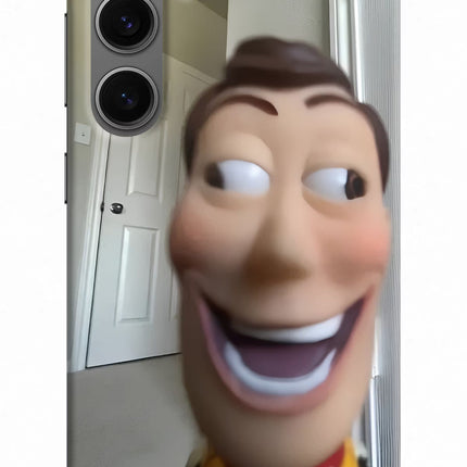 Side Eye Woody Samsung S24 Hard Case Back Cover by Casekaro