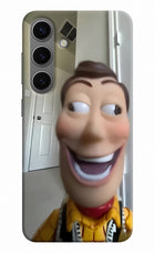 Side Eye Woody Samsung S24 Hard Case Back Cover by Casekaro