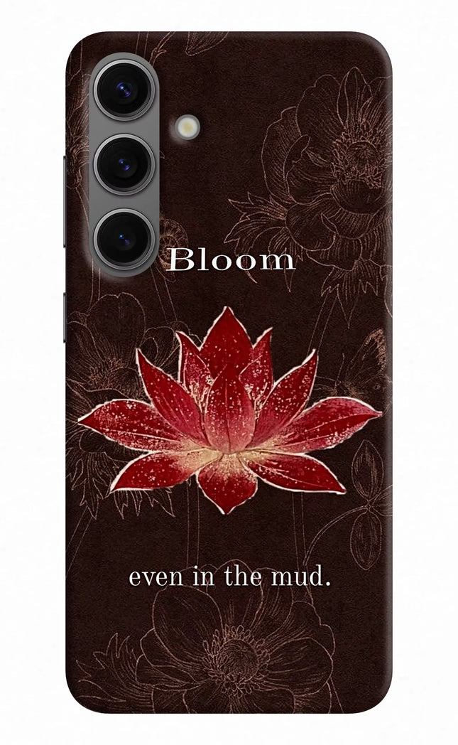 Bloom Samsung S24 Hard Case Back Cover by Casekaro