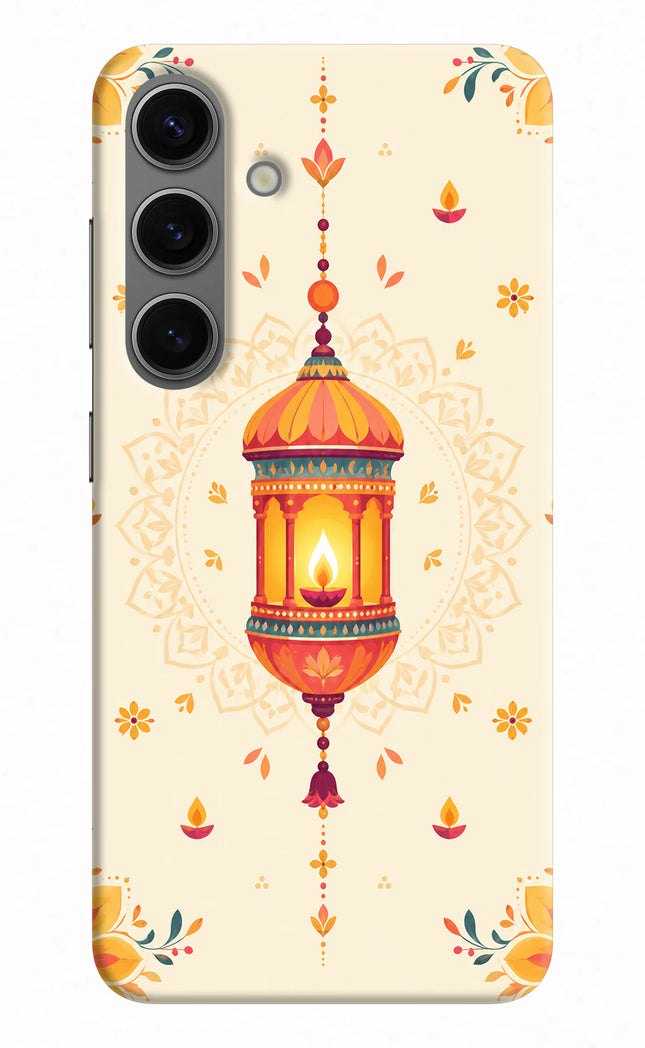 Golden Lantern Samsung S24 Hard Case Back Cover by Casekaro