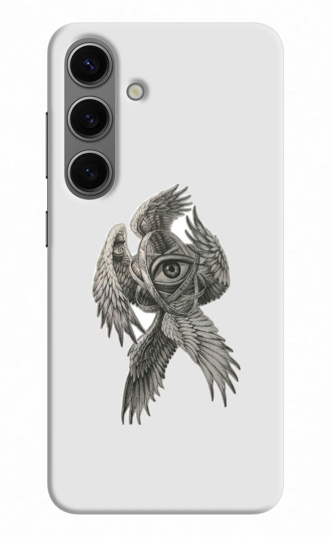 Accurate Angel Samsung S24 Hard Case Back Cover by Casekaro