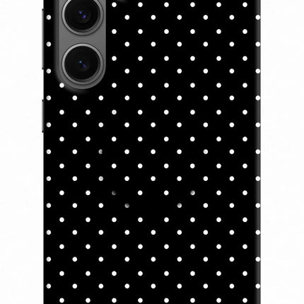 White Dots Samsung S24 Pop Case by Casekaro