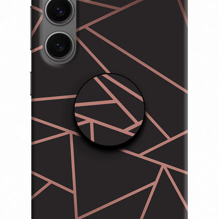Geometric Pattern Samsung S24 Pop Case by Casekaro