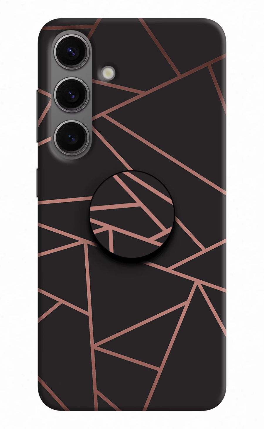 Geometric Pattern Samsung S24 Pop Case, Hard case