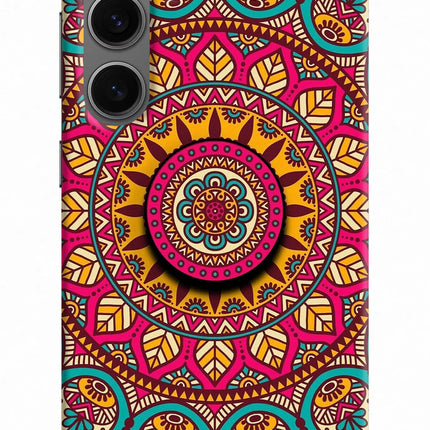 Mandala Samsung S24 Pop Case by Casekaro