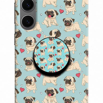 Pug Dog Samsung S24 Pop Case by Casekaro