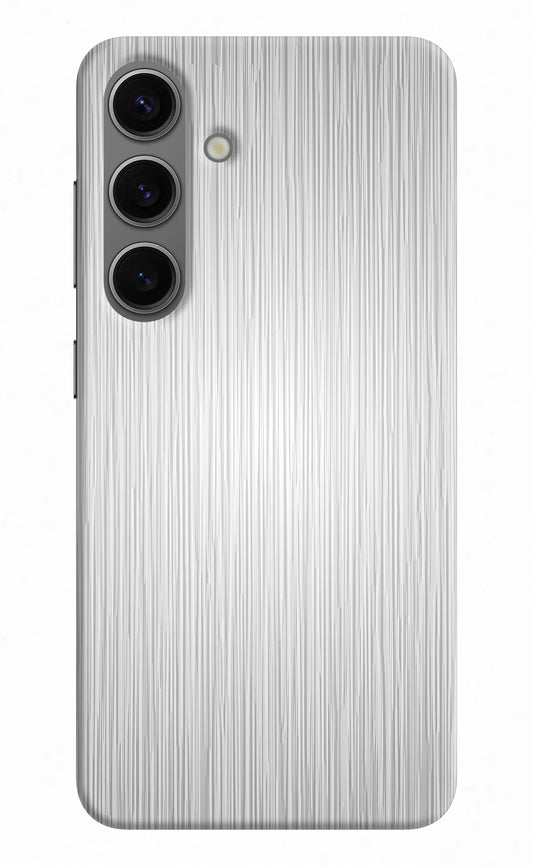 Wooden Grey Texture Samsung S24 Plus Hard Case Back Cover by Casekaro