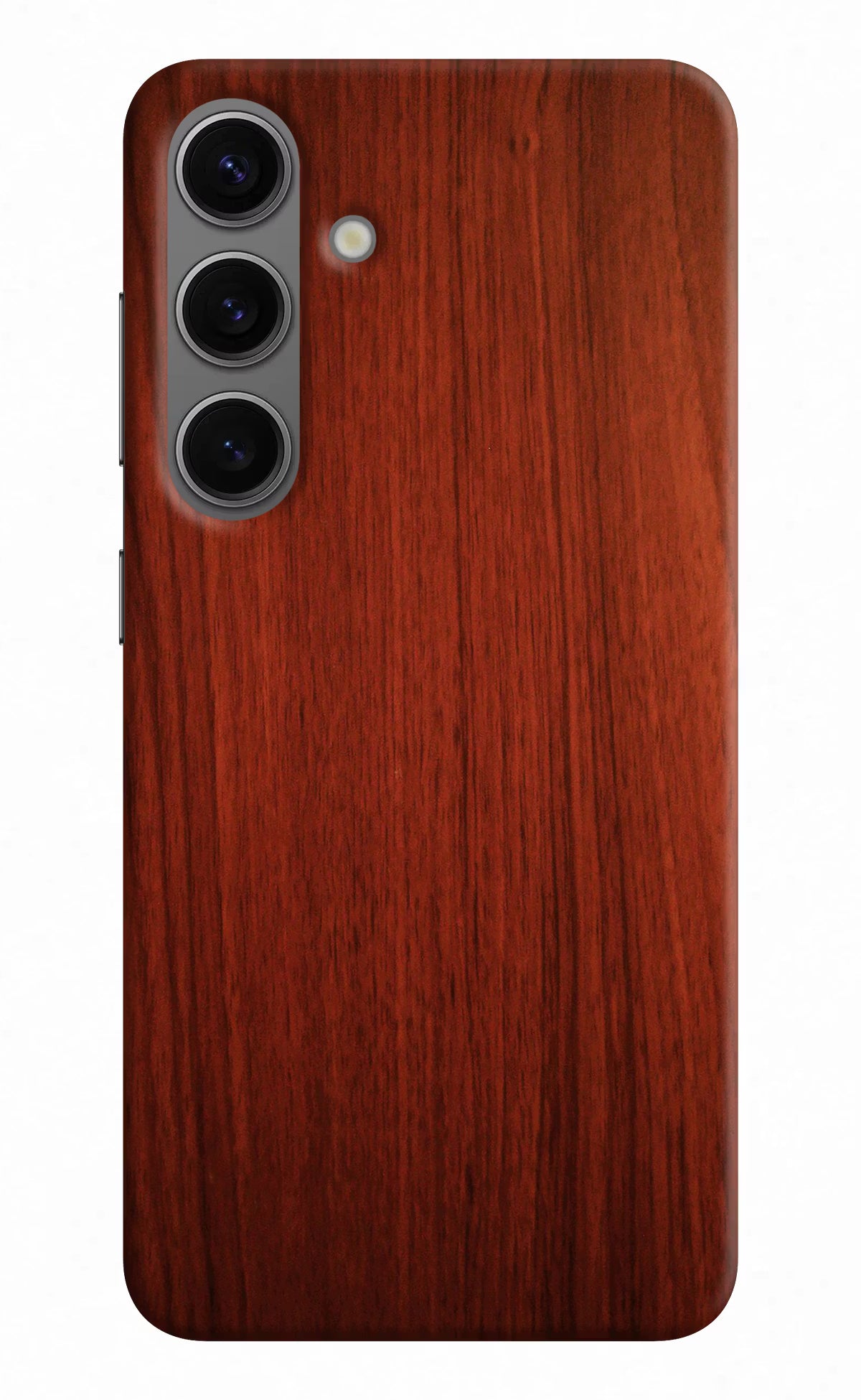 Wooden Plain Pattern Samsung S24 Plus Hard Case Back Cover by Casekaro
