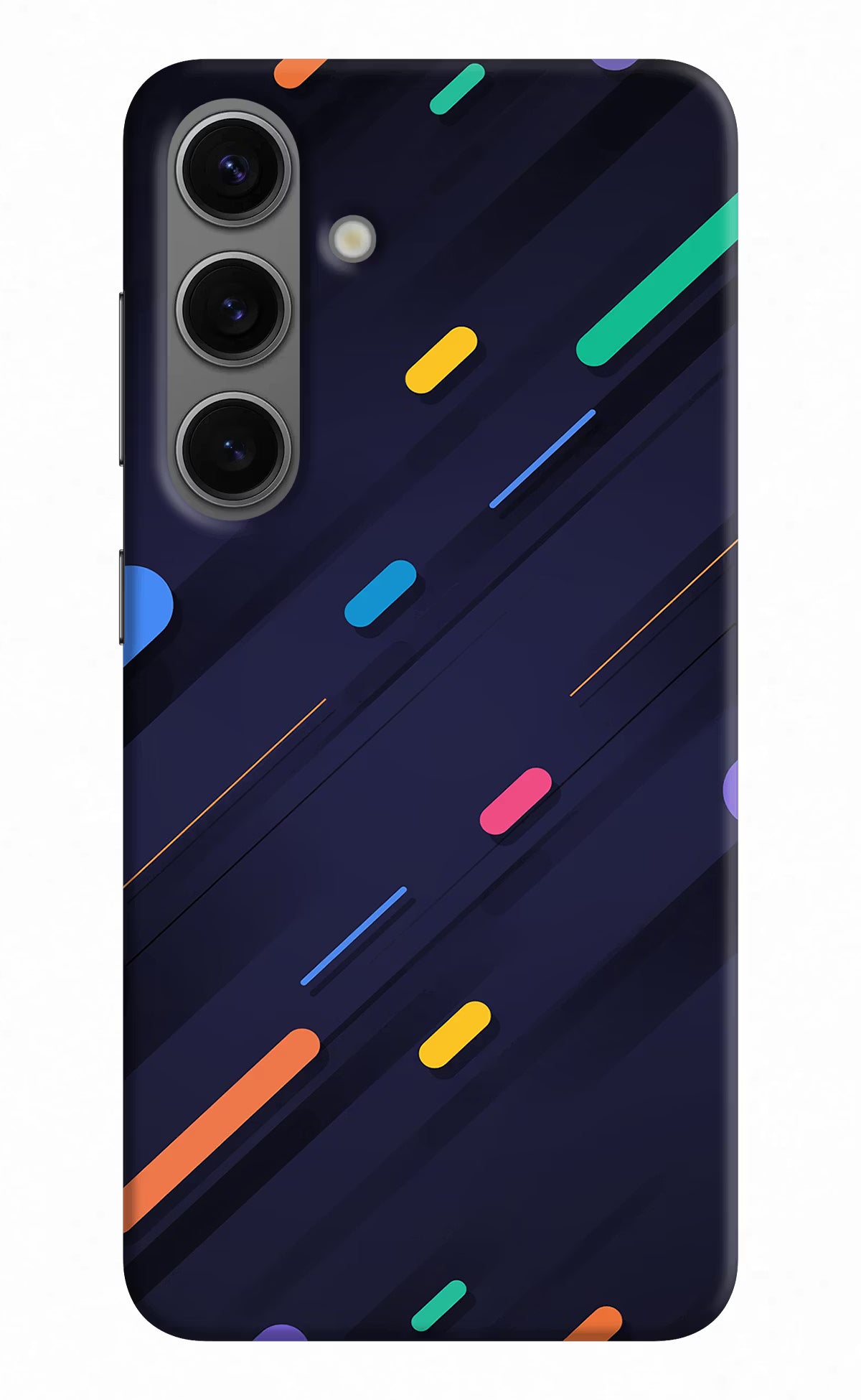 Abstract Design Samsung S24 Plus Hard Case Back Cover by Casekaro