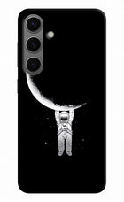 Moon Space Samsung S24 Plus Hard Case Back Cover by Casekaro