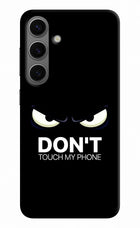 Don'T Touch My Phone Samsung S24 Plus Hard Case Back Cover by Casekaro