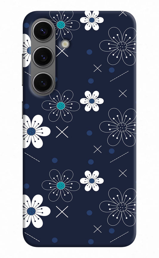 Flowers Samsung S24 Plus Hard Case Back Cover by Casekaro