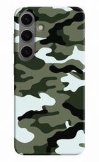 Camouflage Samsung S24 Plus Hard Case Back Cover by Casekaro