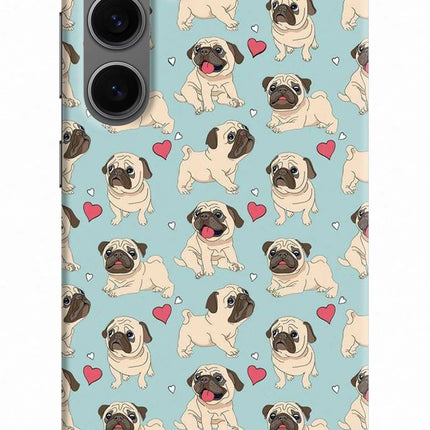 Pug Dog Samsung S24 Plus Hard Case Back Cover by Casekaro