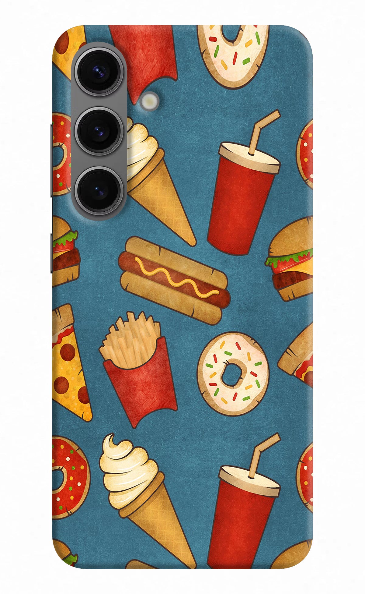 Foodie Samsung S24 Plus Hard Case Back Cover by Casekaro