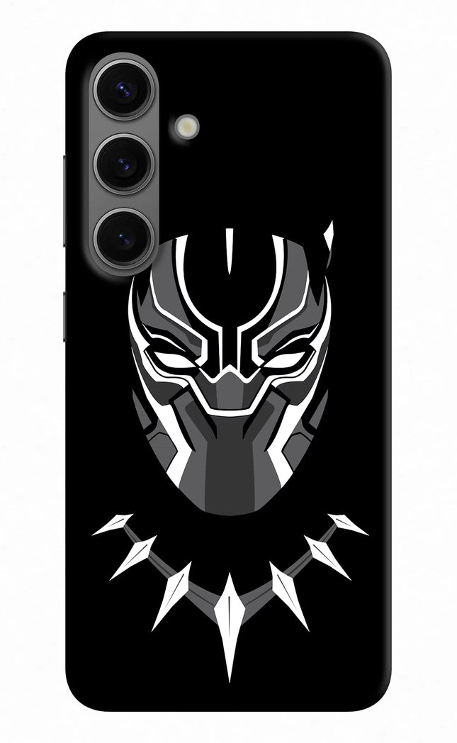 Black Panther Samsung S24 Plus Hard Case Back Cover by Casekaro