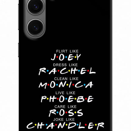 FRIENDS Character Samsung S24 Plus Hard Case Back Cover by Casekaro