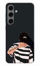 Aesthetic Boy Samsung S24 Plus Hard Case Back Cover by Casekaro