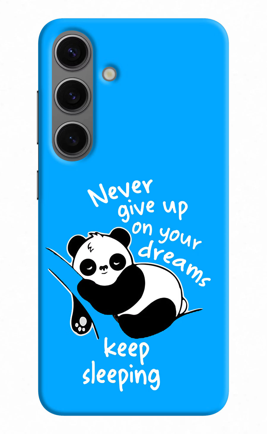 Keep Sleeping Samsung S24 Plus Back Cover, Hard case