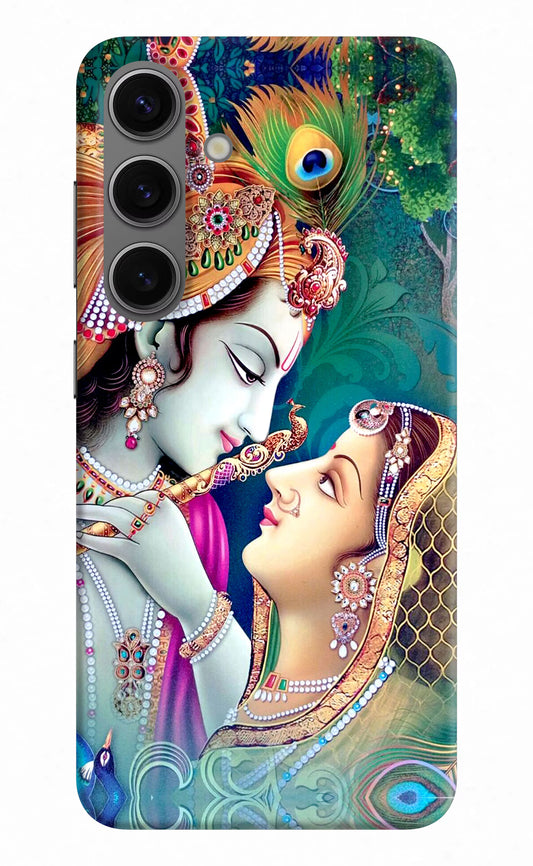 Lord Radha Krishna Samsung S24 Plus Hard Case Back Cover by Casekaro