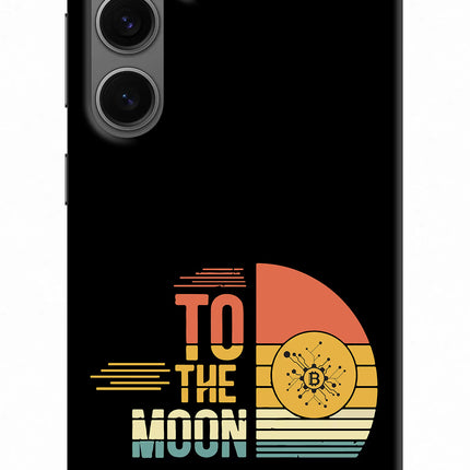 To the Moon Samsung S24 Plus Hard Case Back Cover by Casekaro