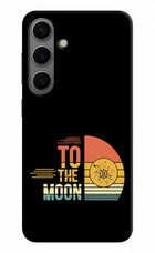 To the Moon Samsung S24 Plus Hard Case Back Cover by Casekaro