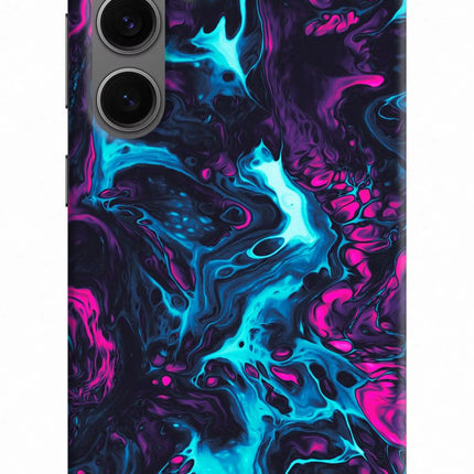 Abstract Samsung S24 Plus Hard Case Back Cover by Casekaro