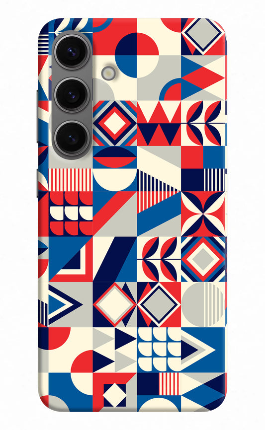 Colorful Pattern Samsung S24 Plus Hard Case Back Cover by Casekaro