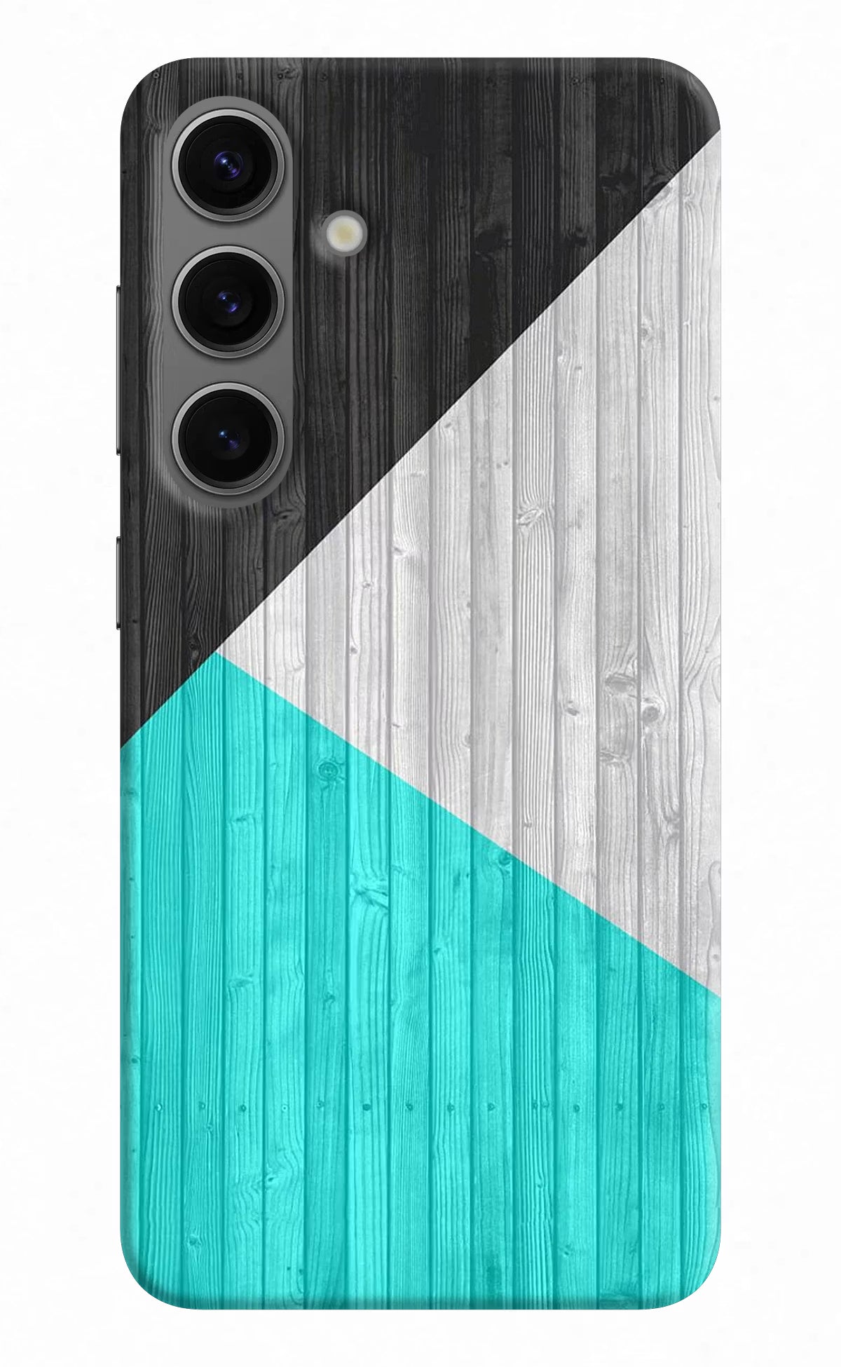 Wooden Abstract Samsung S24 Plus Hard Case Back Cover by Casekaro