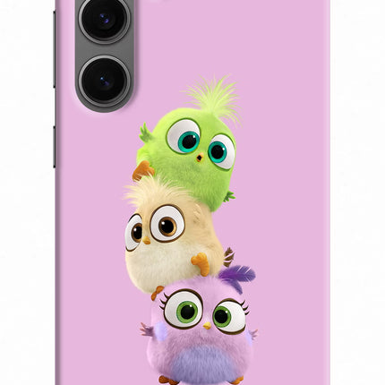Cute Little Birds Samsung S24 Plus Hard Case Back Cover by Casekaro