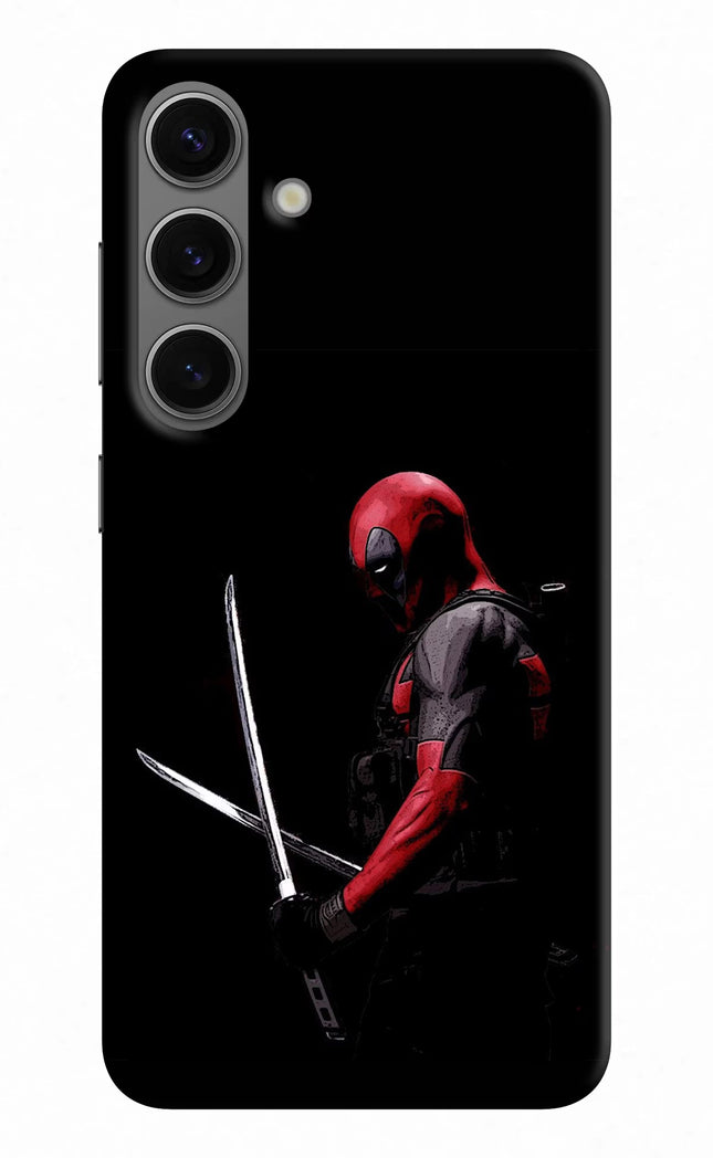 Deadpool Samsung S24 Plus Hard Case Back Cover by Casekaro