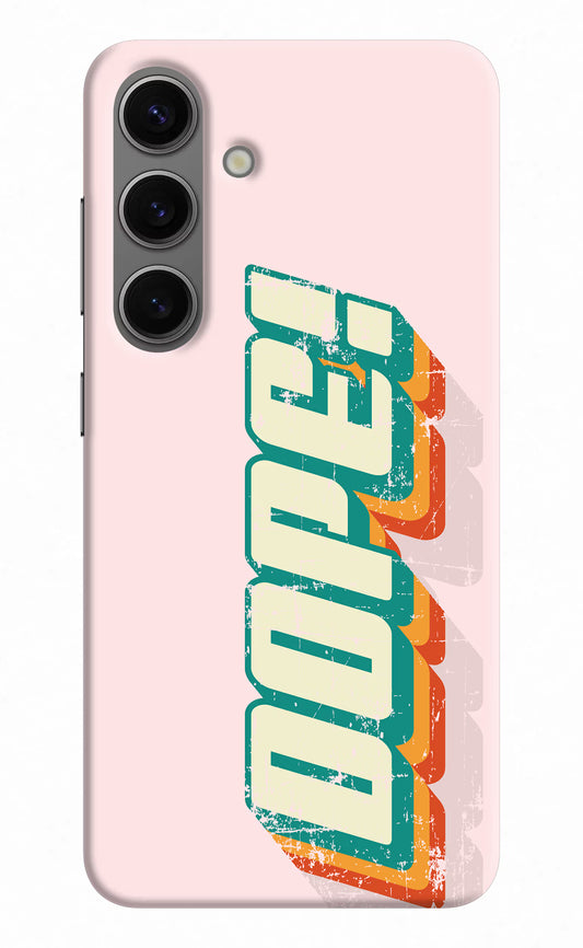 Dope Samsung S24 Plus Hard Case Back Cover by Casekaro