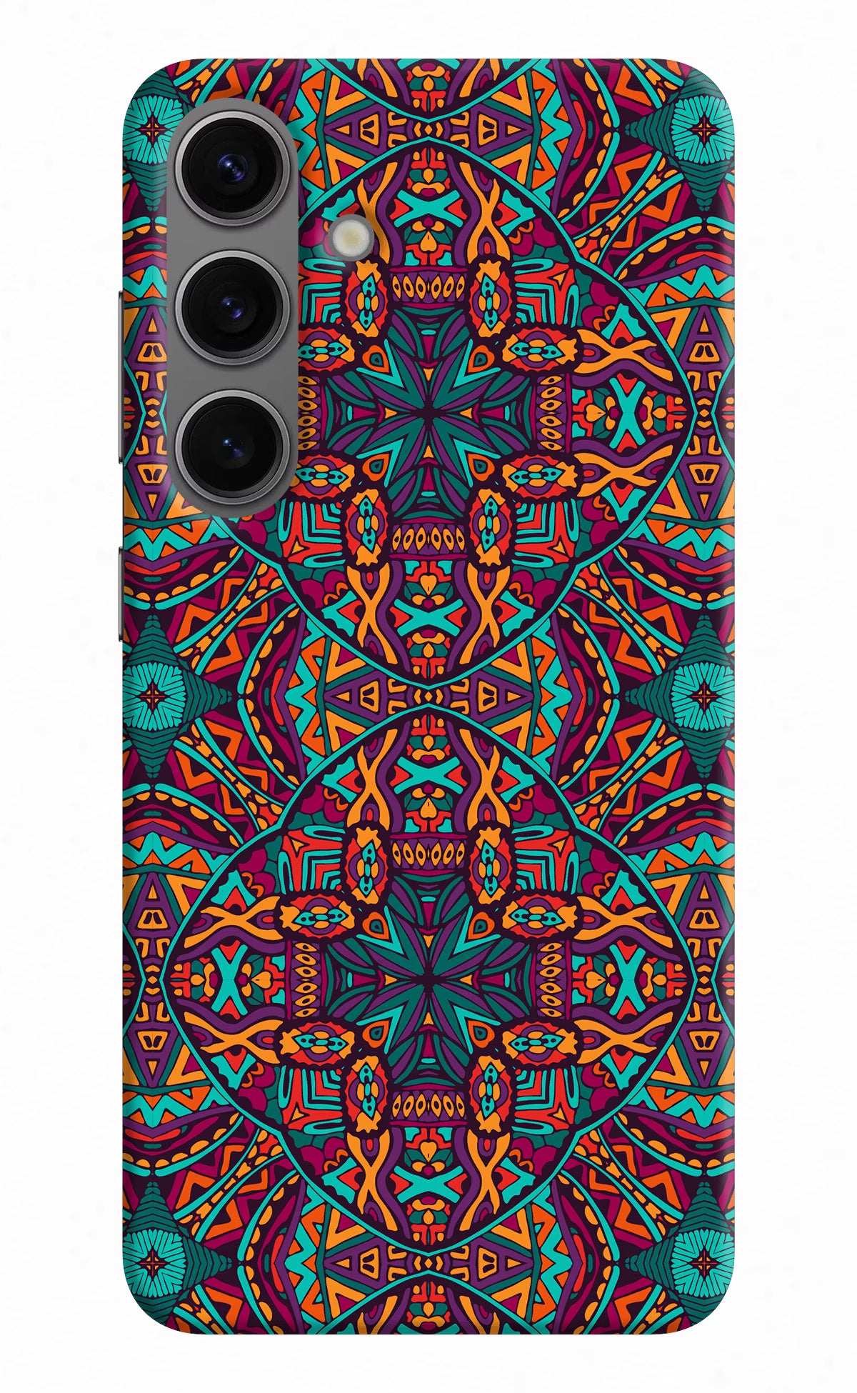 Colour Mandala Samsung S24 Plus Hard Case Back Cover by Casekaro