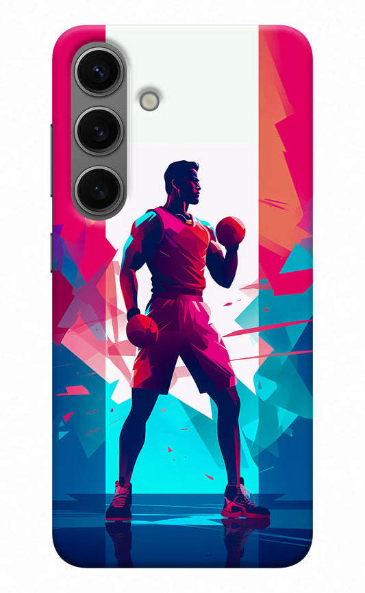 Champion Fighter (AI Generated) Samsung S24 Plus Back Cover