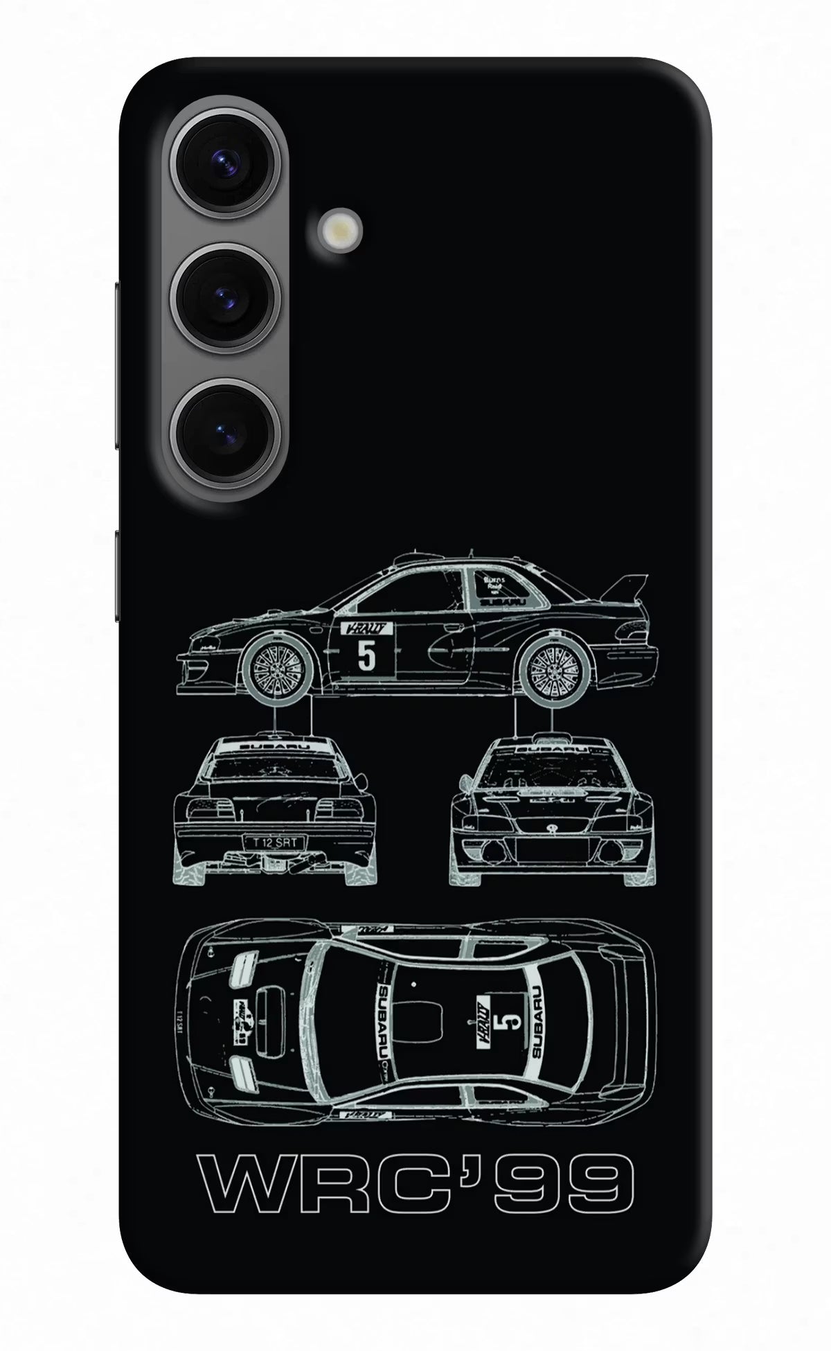 WRC'99 Samsung S24 Plus Hard Case Back Cover by Casekaro