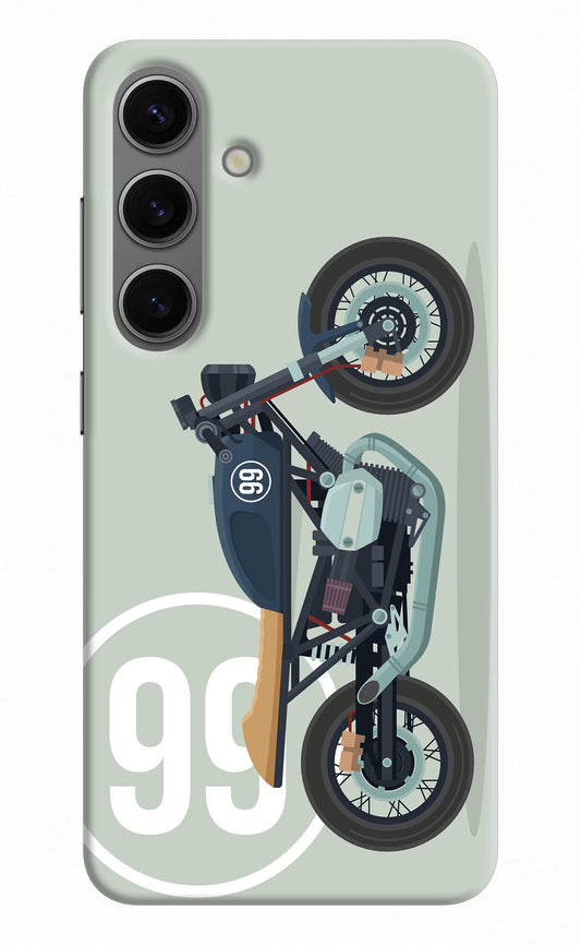Classic Cafe Racer 99 Samsung S24 Plus Hard Case Back Cover by Casekaro