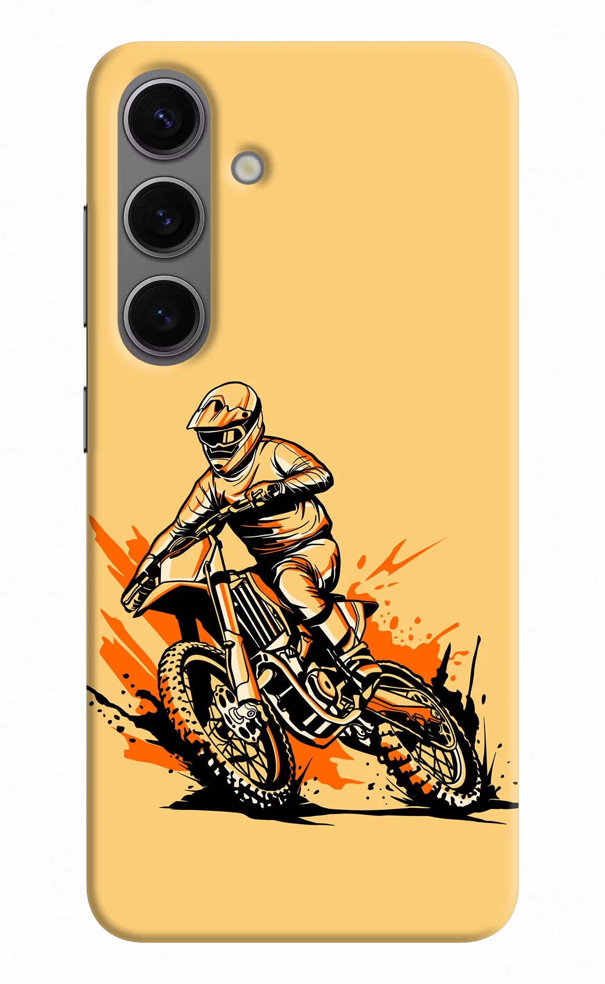 Off-Road Fury Samsung S24 Plus Hard Case Back Cover by Casekaro