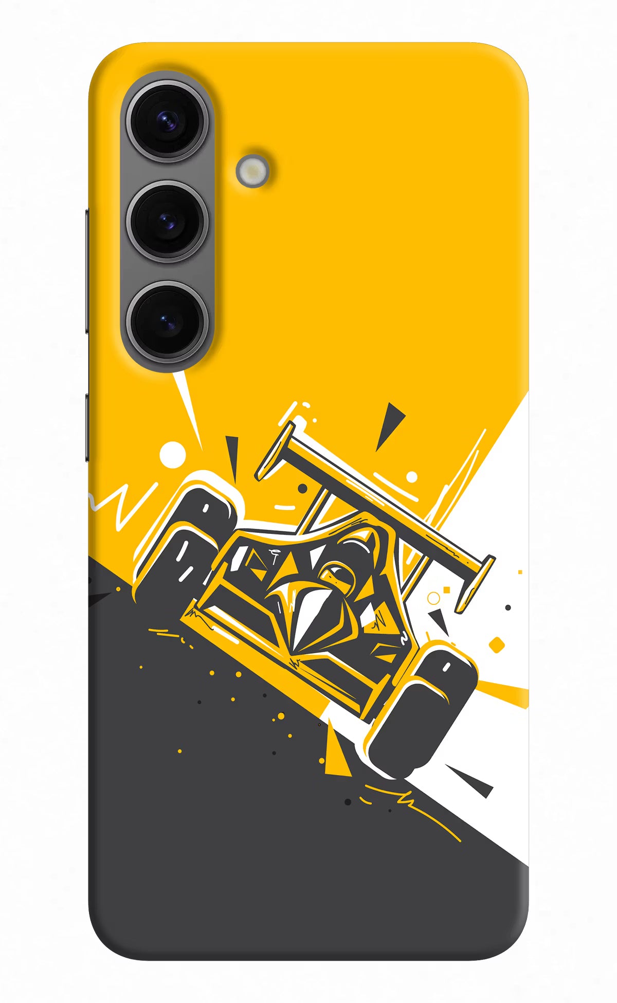 Track King Samsung S24 Plus Hard Case Back Cover by Casekaro