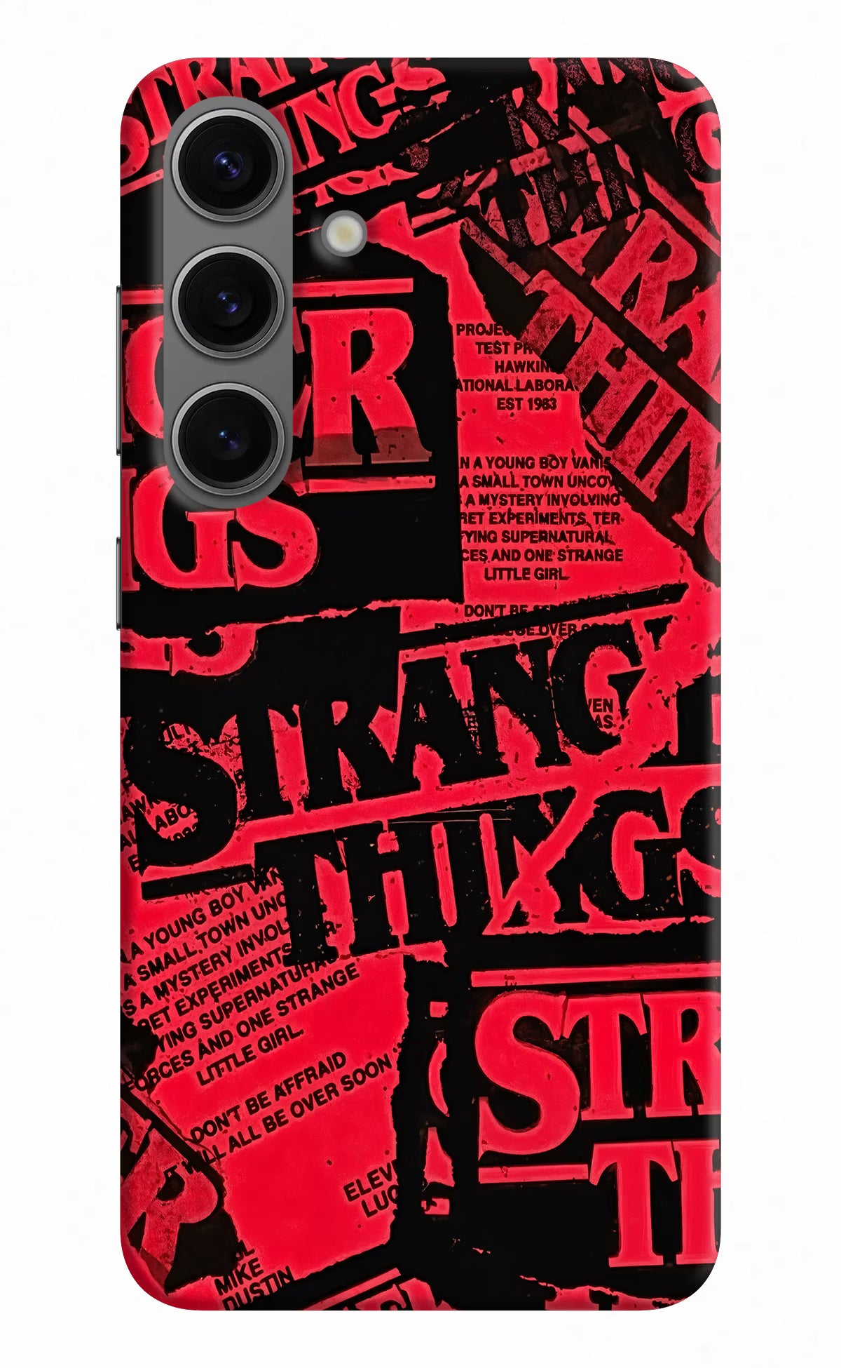 Ordinary Things Samsung S24 Plus Hard Case Back Cover by Casekaro