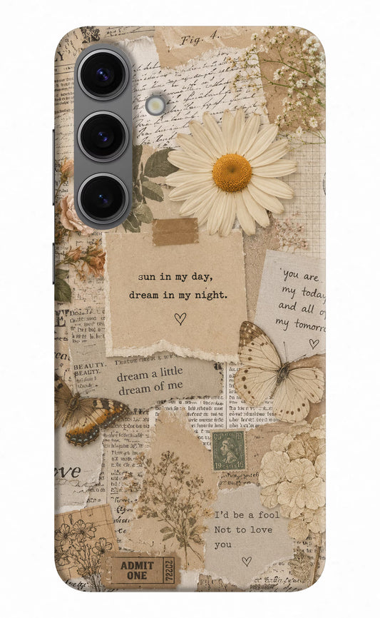Vintage case Samsung S24 Plus Back Cover