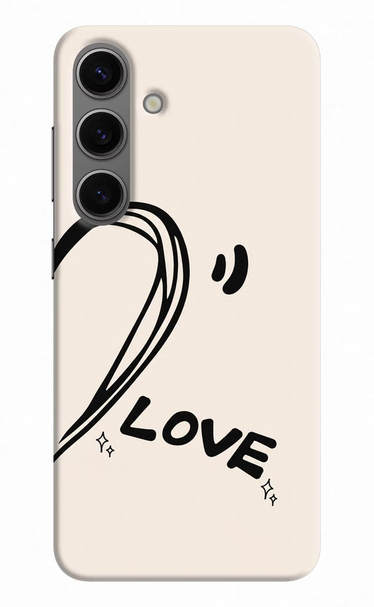 Soul Line Samsung S24 Plus Hard Case Back Cover by Casekaro