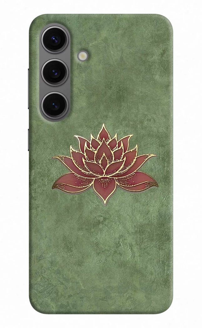 Lotus Grace Samsung S24 Plus Hard Case Back Cover by Casekaro