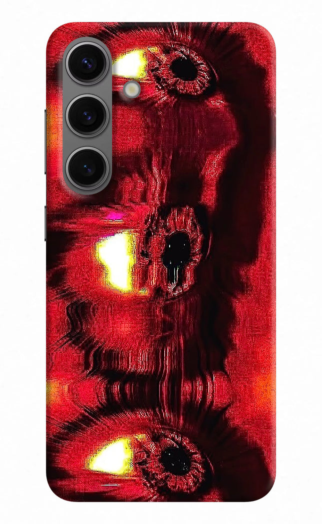 Fire Eye Samsung S24 Plus Hard Case Back Cover by Casekaro