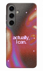 Pink Aura Samsung S24 Plus Back Cover
