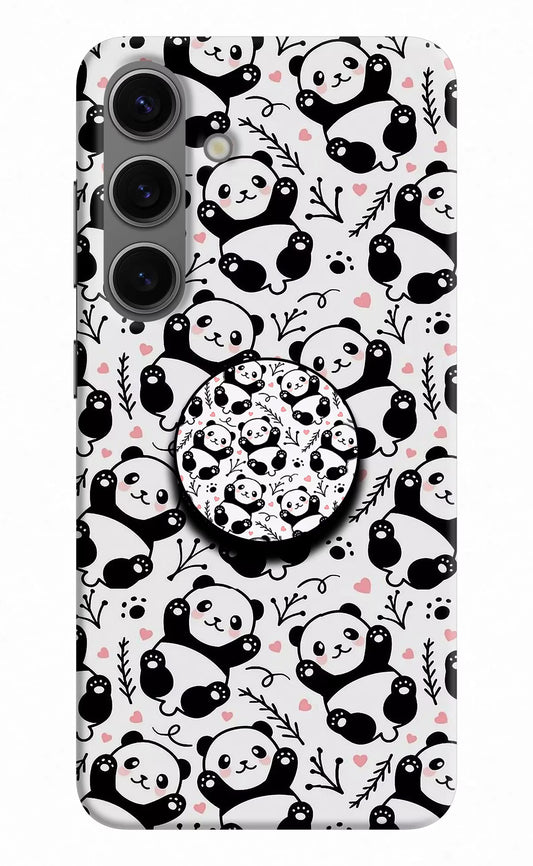 Cute Panda Samsung S24 Plus Pop Case by Casekaro