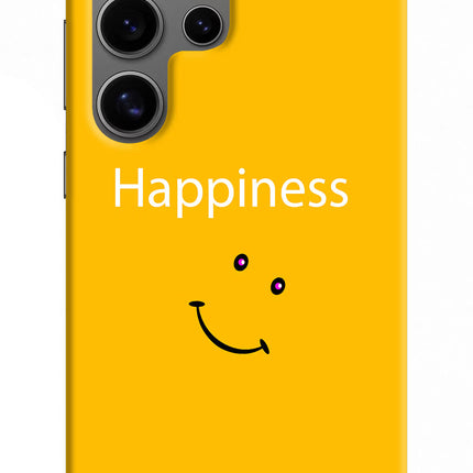 Happiness With Smiley Samsung S24 Ultra Hard Case Back Cover by Casekaro