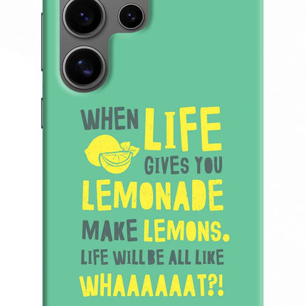 Quote Samsung S24 Ultra Hard Case Back Cover by Casekaro