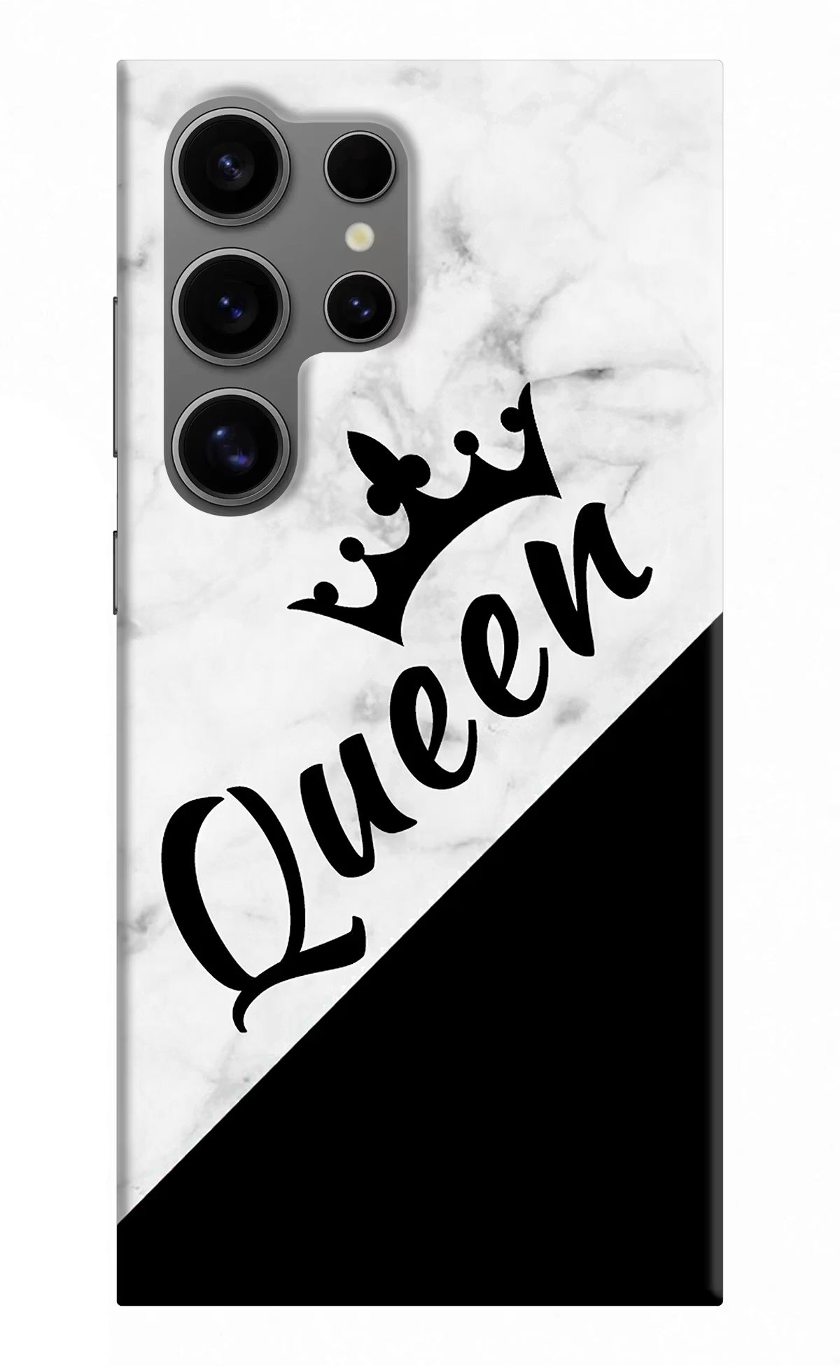 Queen Samsung S24 Ultra Hard Case Back Cover by Casekaro