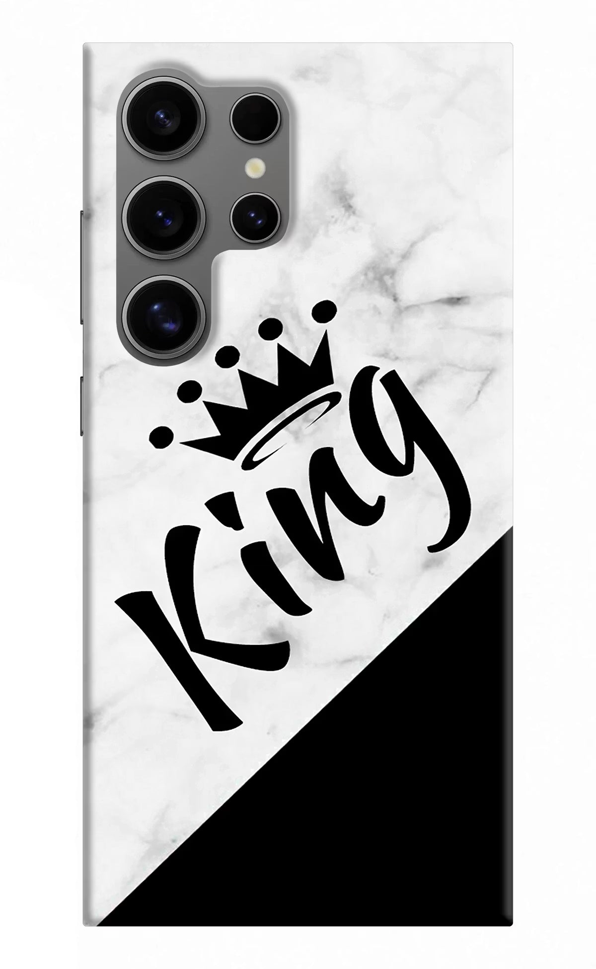 King Samsung S24 Ultra Hard Case Back Cover by Casekaro